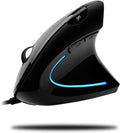 Glossy Black USB Optical Mouse with Scroll Wheel L134
