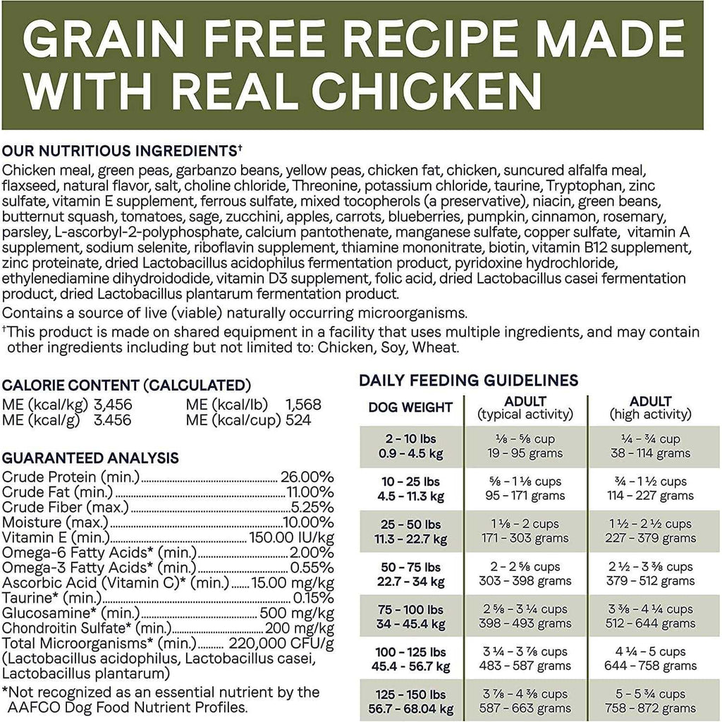Grain-Free Dry Dog Food Chicken J335