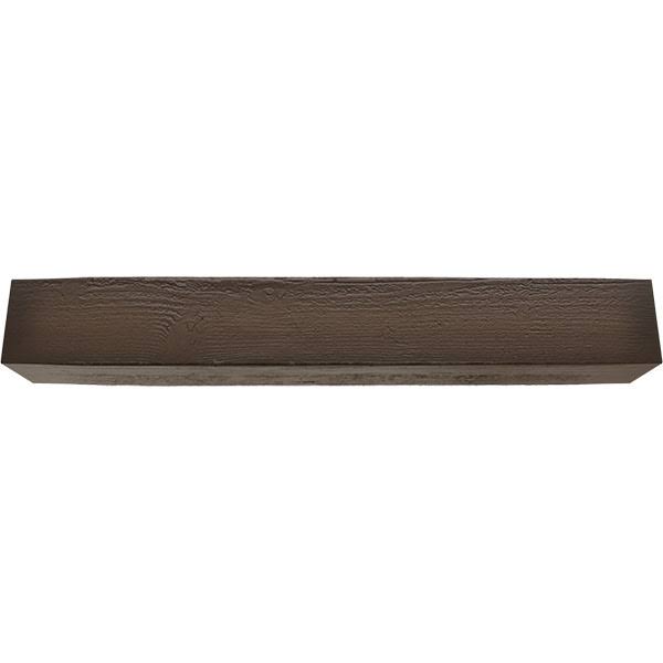 Natural Mahogany Faux Wood Fireplace Mantel A834