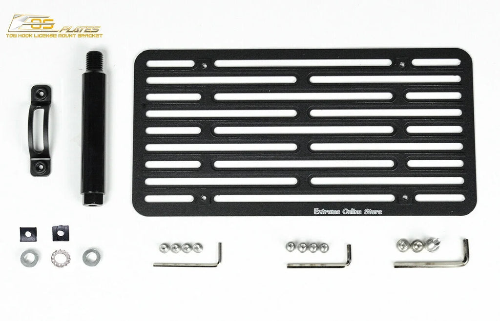 Tow Hook License Plate Relocator Mount Bracket K35987