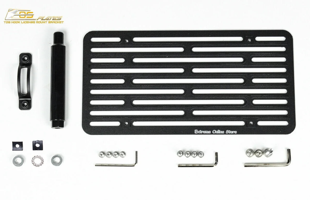 Tow Hook License Plate Relocator Mount Bracket K35987