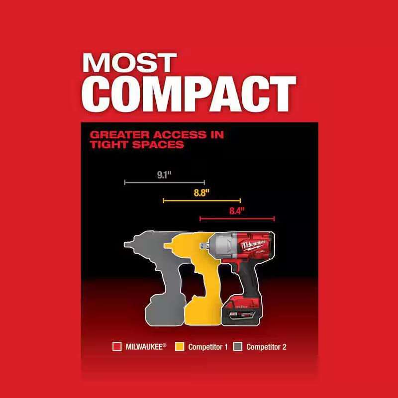 18-Volt Li-Ion Brushless Cordless 1/2 in. High-Torque Impact Wrench F77332