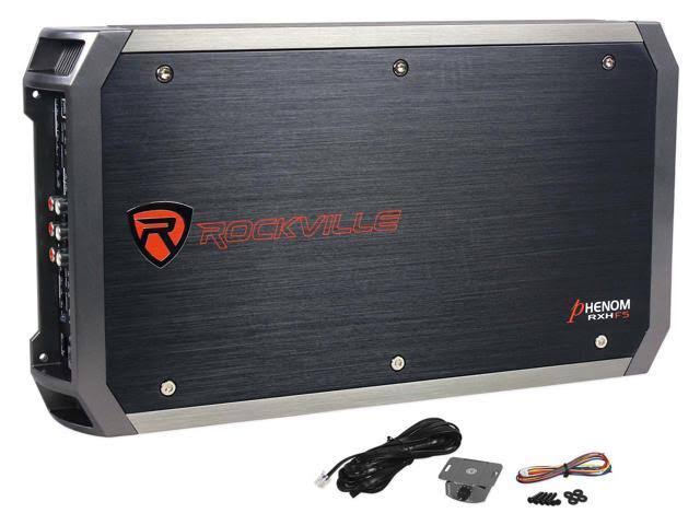 1600W RMS 5 Channel Car Amplifier with Amp Kit H139790