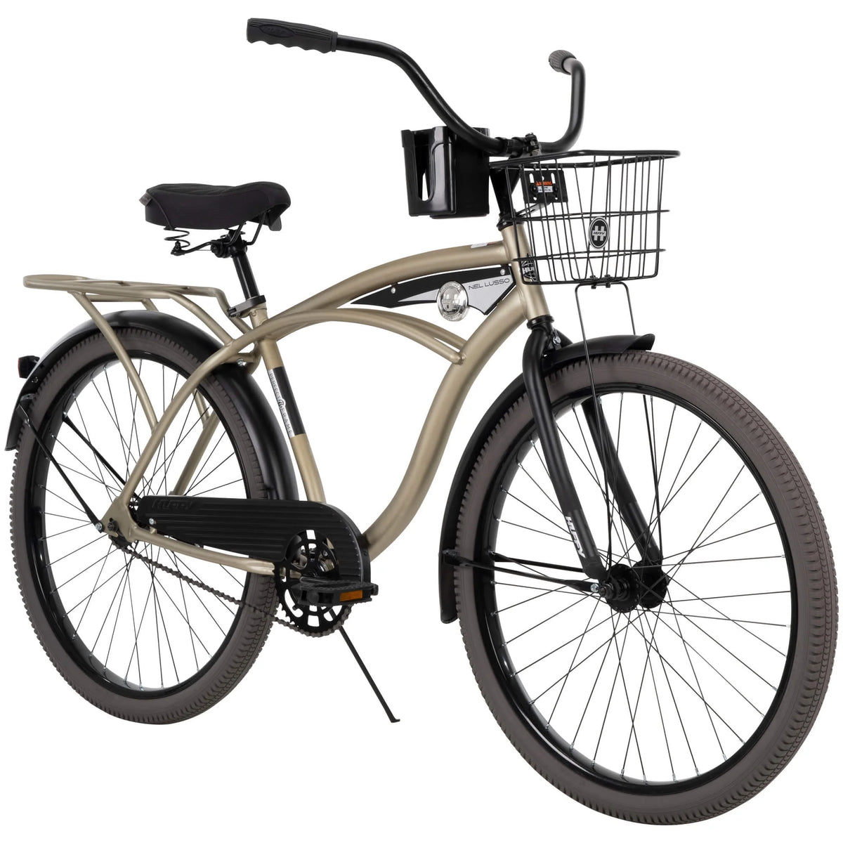 26 Inch Matte Black Cruiser Bike P85392
