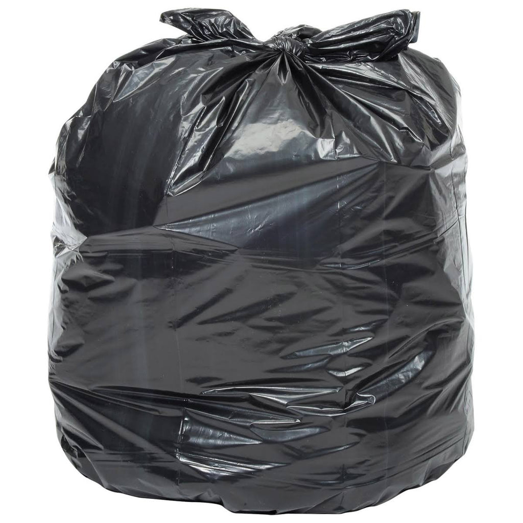 Black 45-55 Gal 2.5 Mil Trash Bags U682888