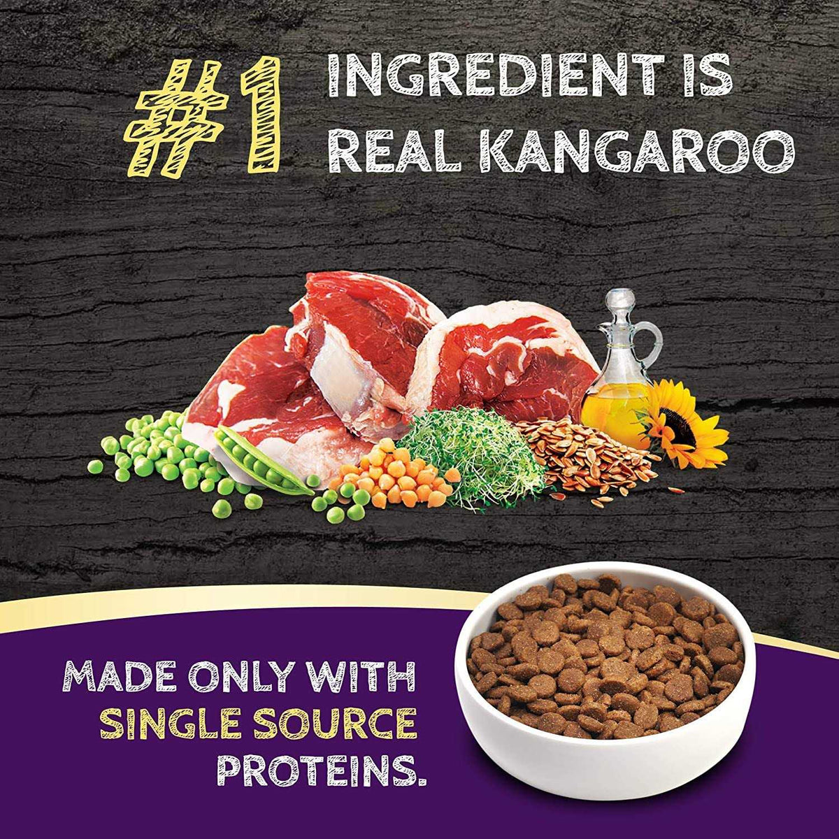Kangaroo Limited Ingredient Formula Dry Dog Food A898