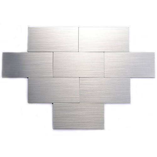 Peel and Stick Tile Backsplash 3x6 inch Pack of 40 J78275