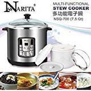 7.5QT Stainless Steel Stew Cooker Y60776
