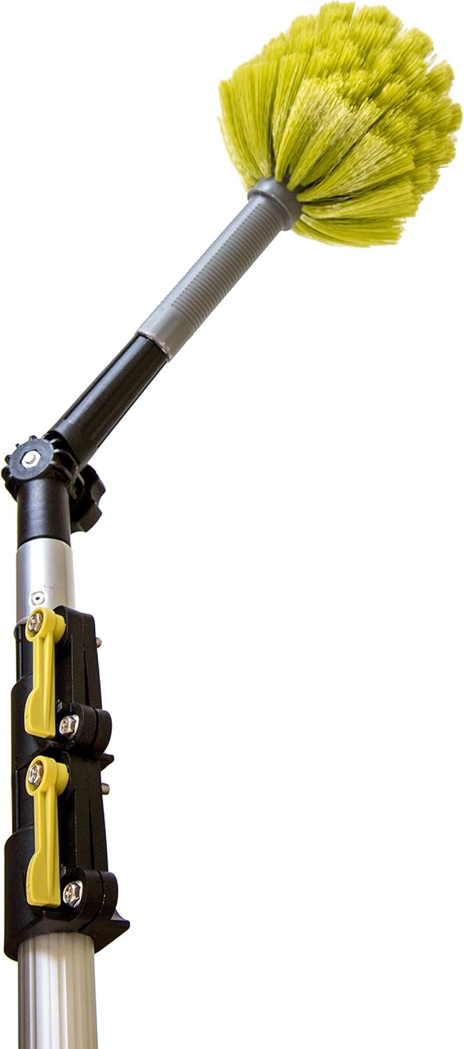 7-30 Foot Telescoping Extension Pole with Cobweb Duster U4378