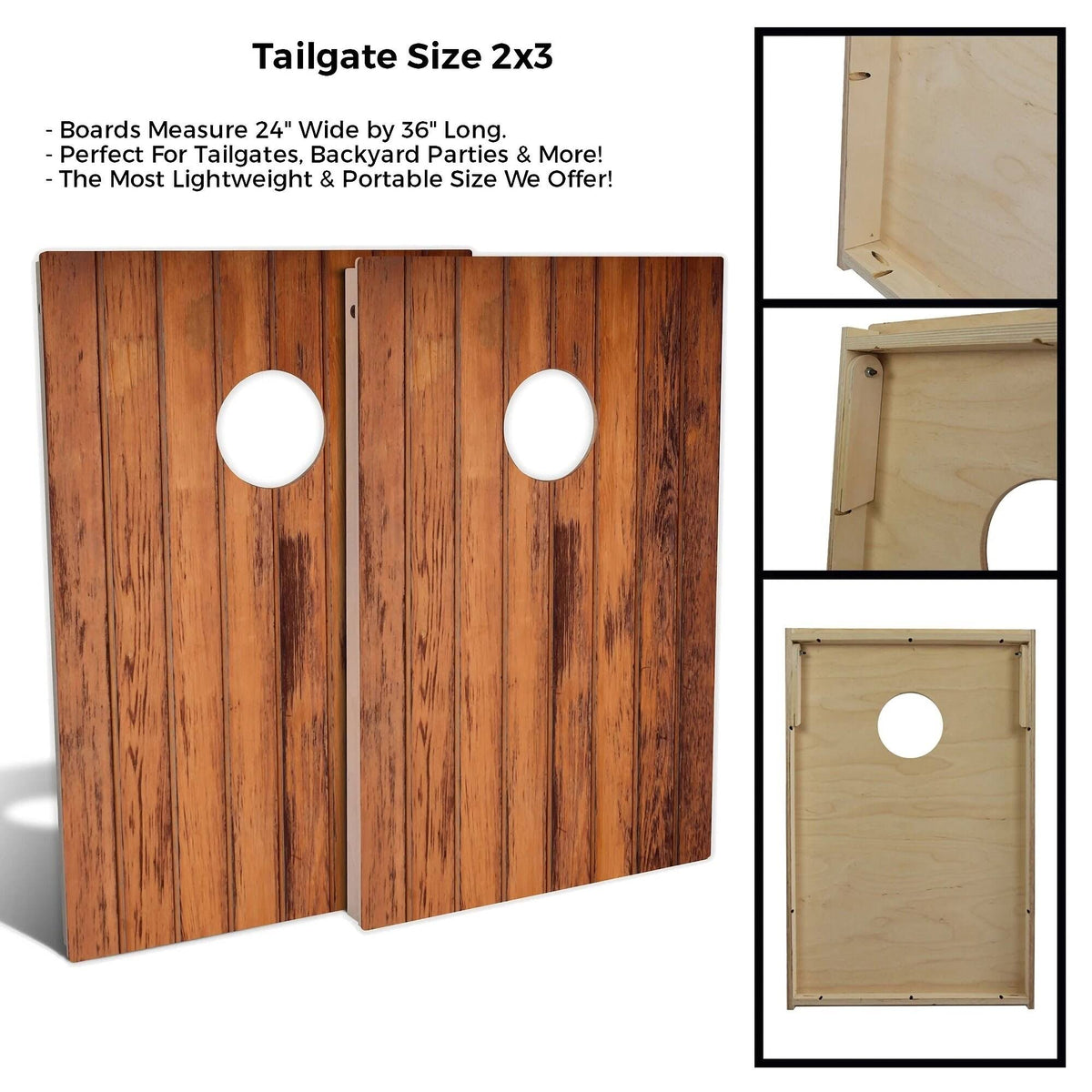 Cornhole Set 2x4 Boards Q47689