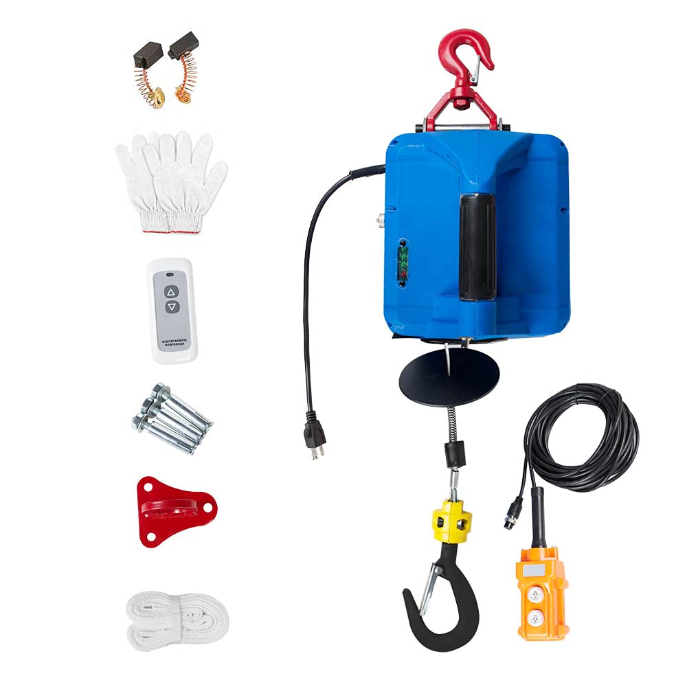 110Volt 1500W Portable Electric Hoist X7023