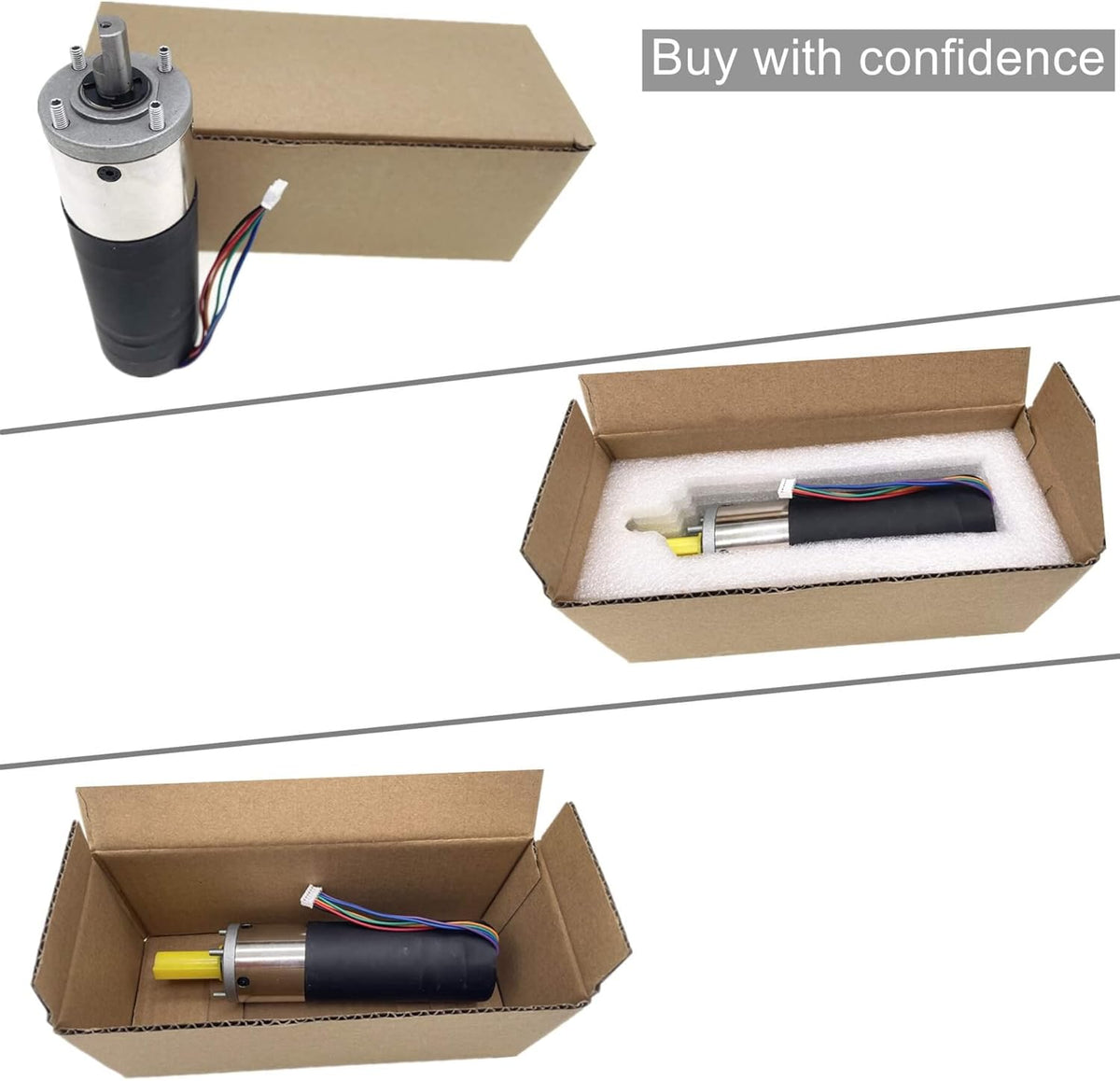 12V DC 500:1 High Torque Gear Ratio Electric Motor E50813