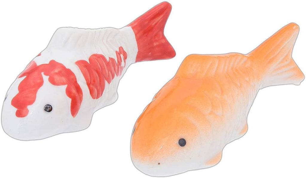 Set of 2 Koi Fish Figurines W9324