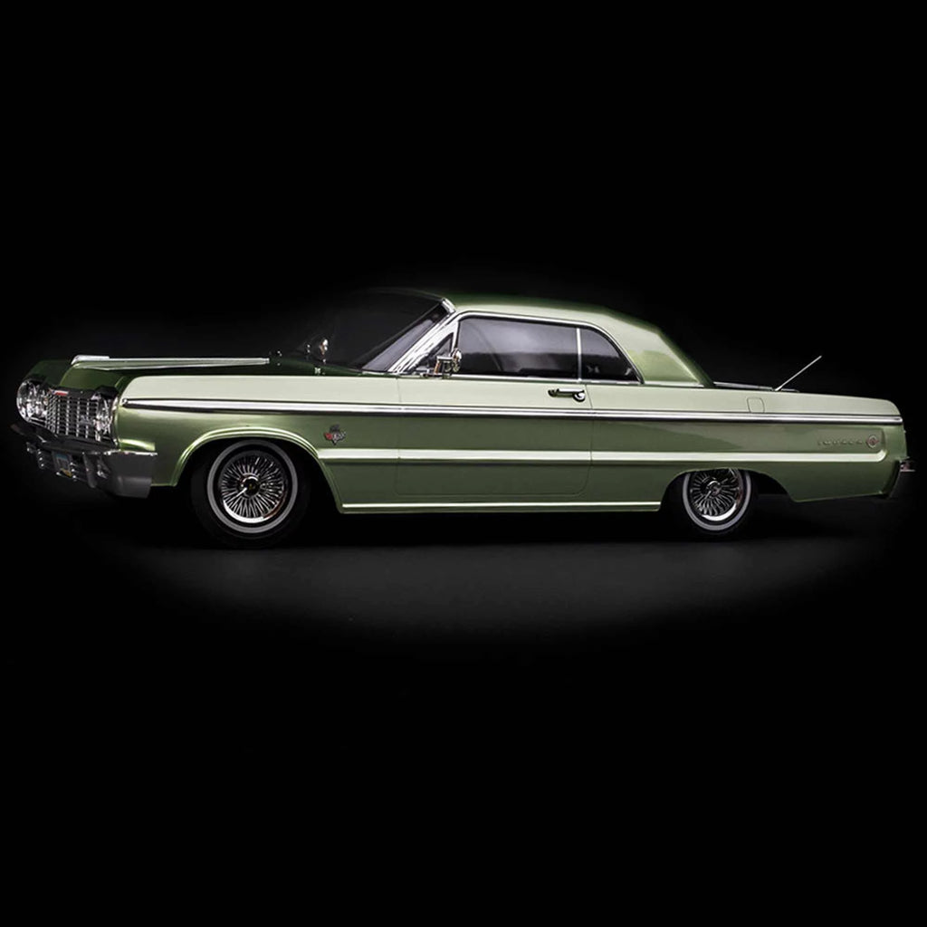 1/10 Chevrolet Impala Brushed 2 Wheel Drive Lowrider RTR Green Electric Car Y565