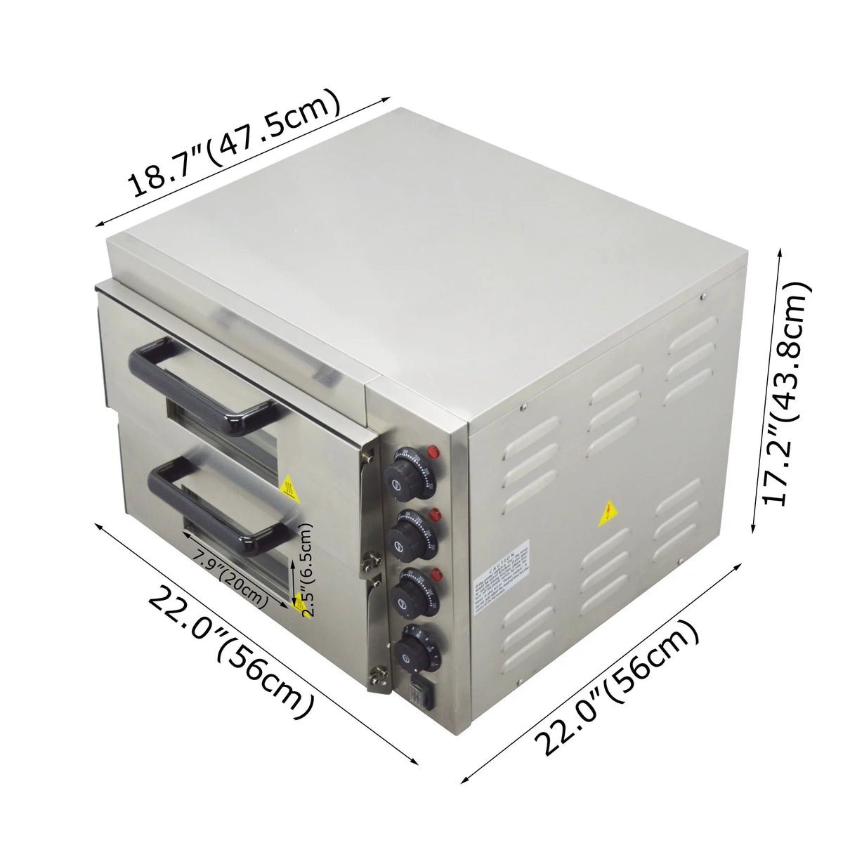 Commercial Electric Oven Stainless Steel 3KW B369