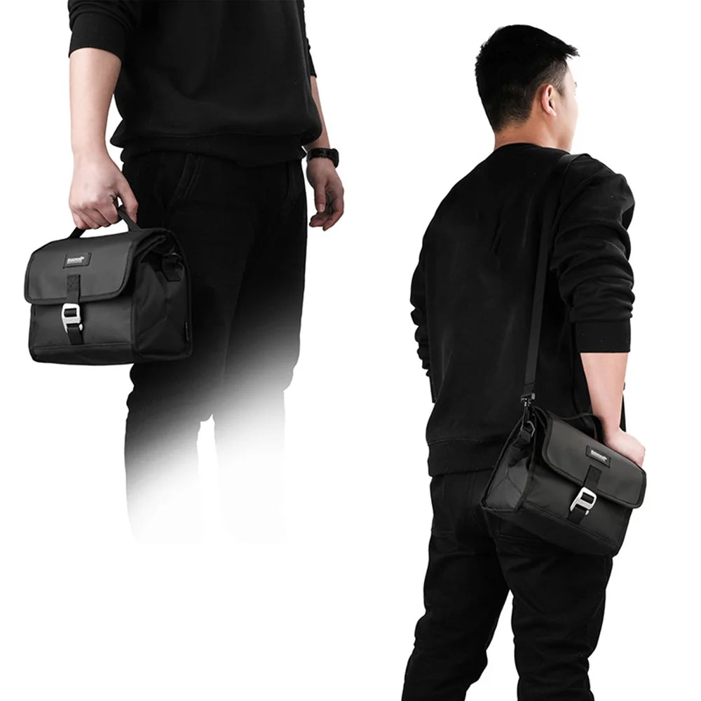 Insulated Folding Bike Handlebar Bag with Rain Cover O21250