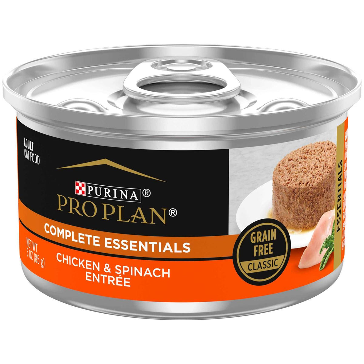 Chicken and Spinach Entree Wet Cat Food Y243283