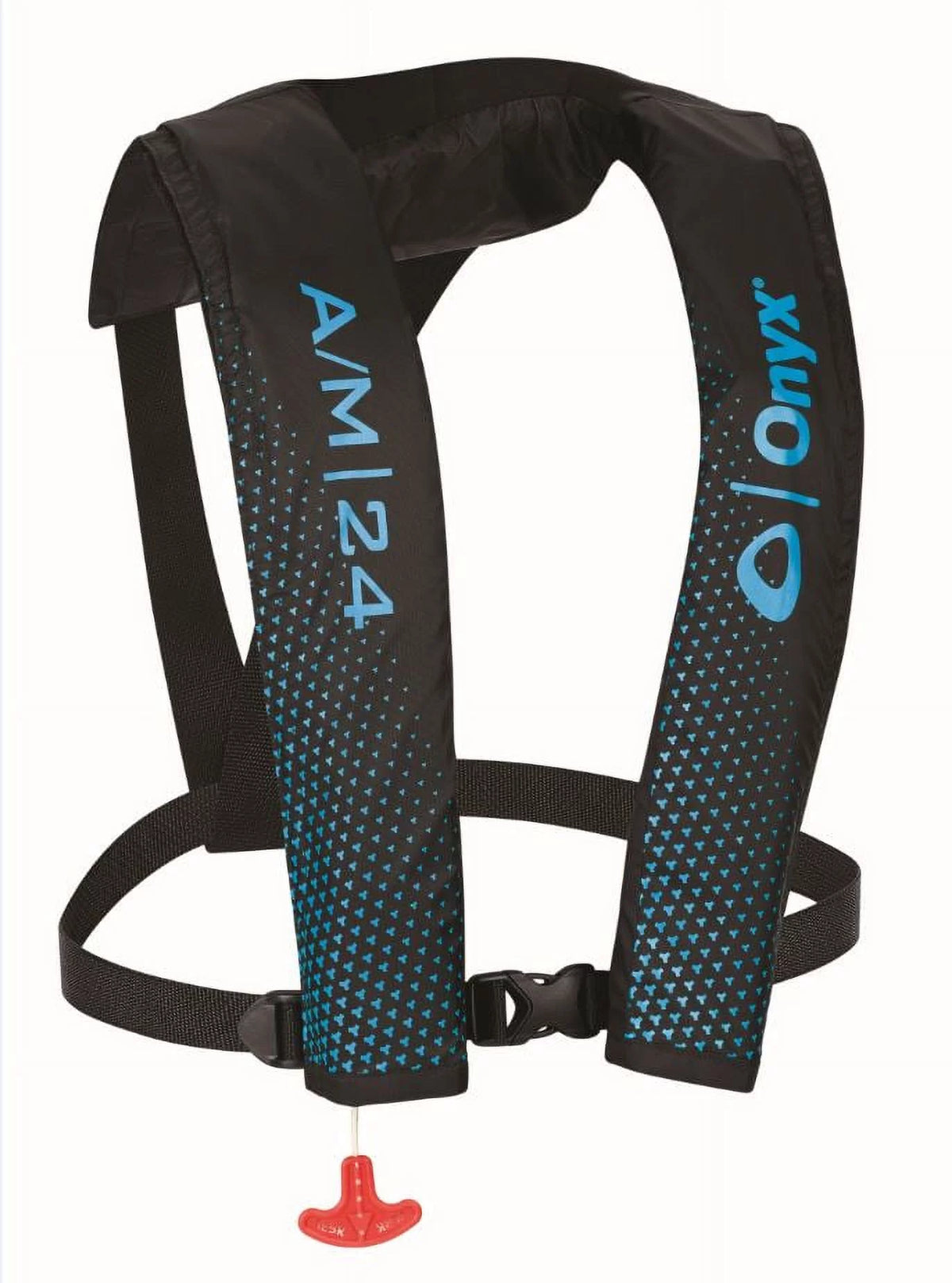 Onyx Auto/Manual Inflate Life Vest Black/Blue One Size I971750