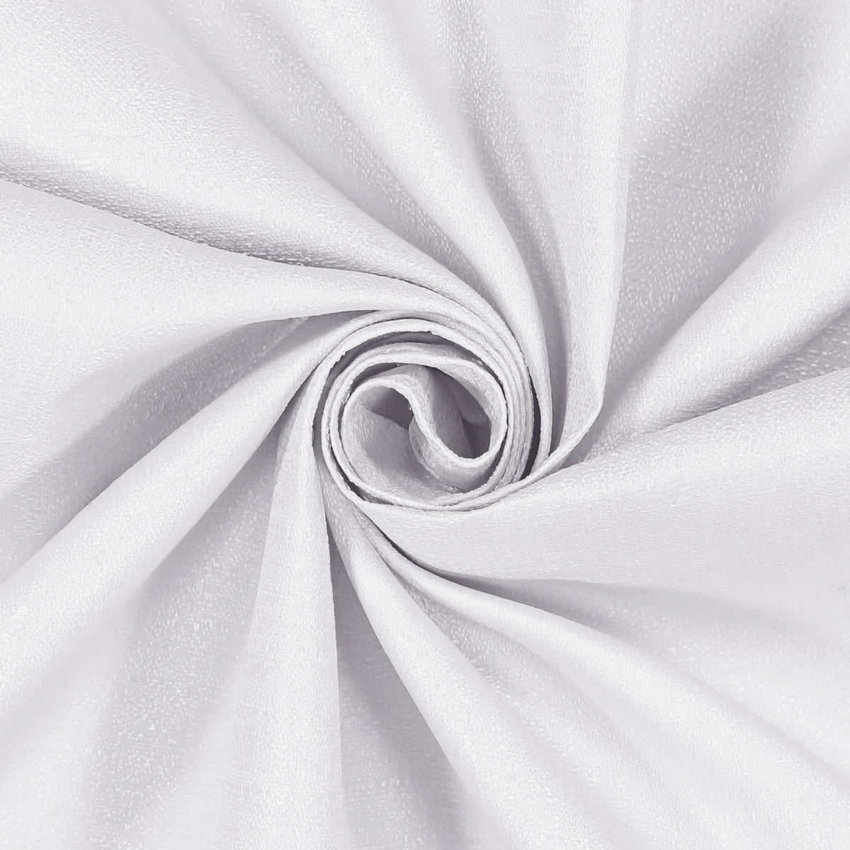 White Rod Pocket Single Curtain Panel S968890