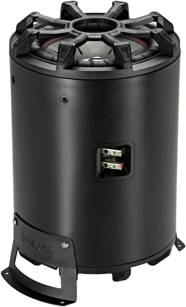 10" Bass Tube Sub Box with Amplifier and 8Ga Amp Install Kit T20466