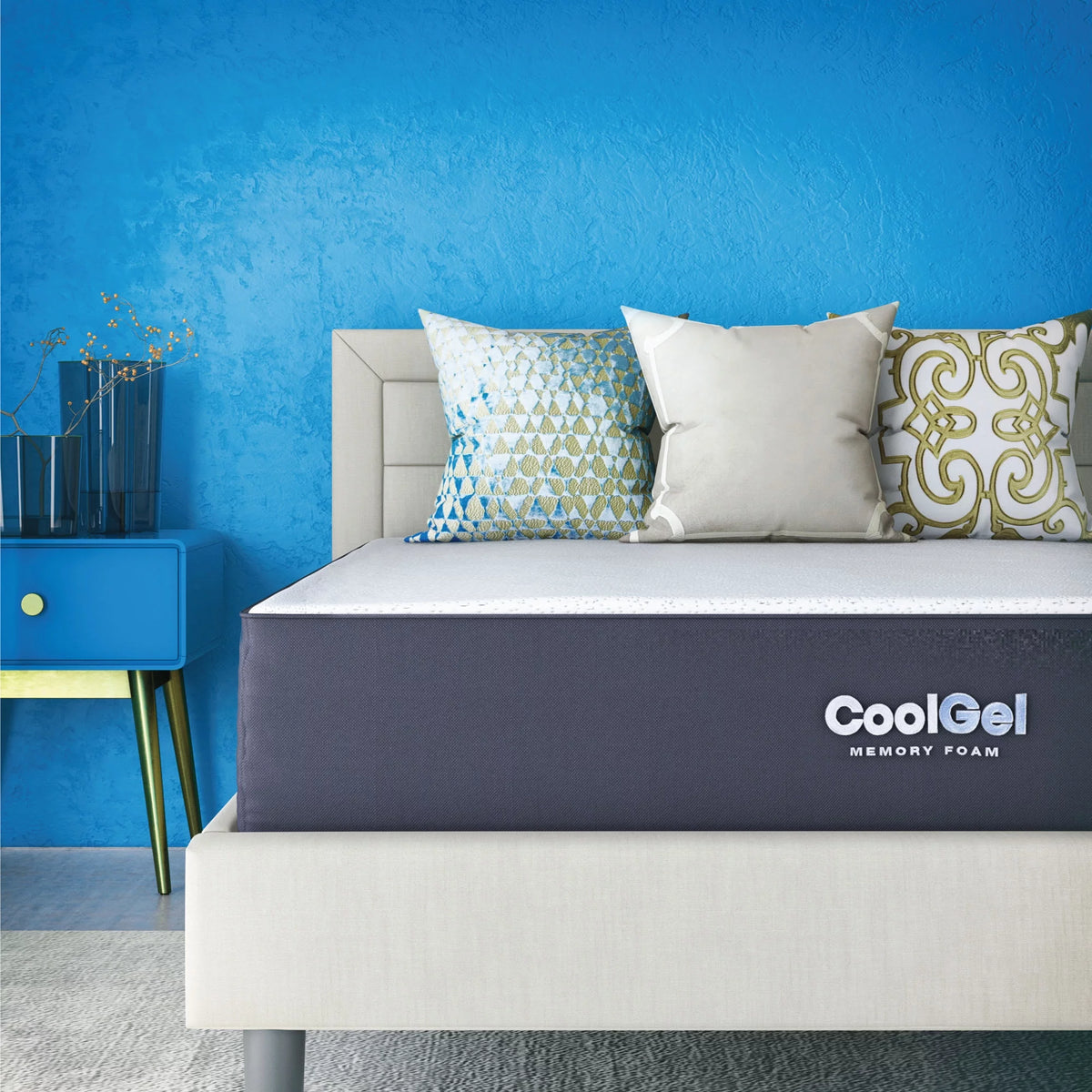 10 Gel Memory Foam Mattress Queen S92965