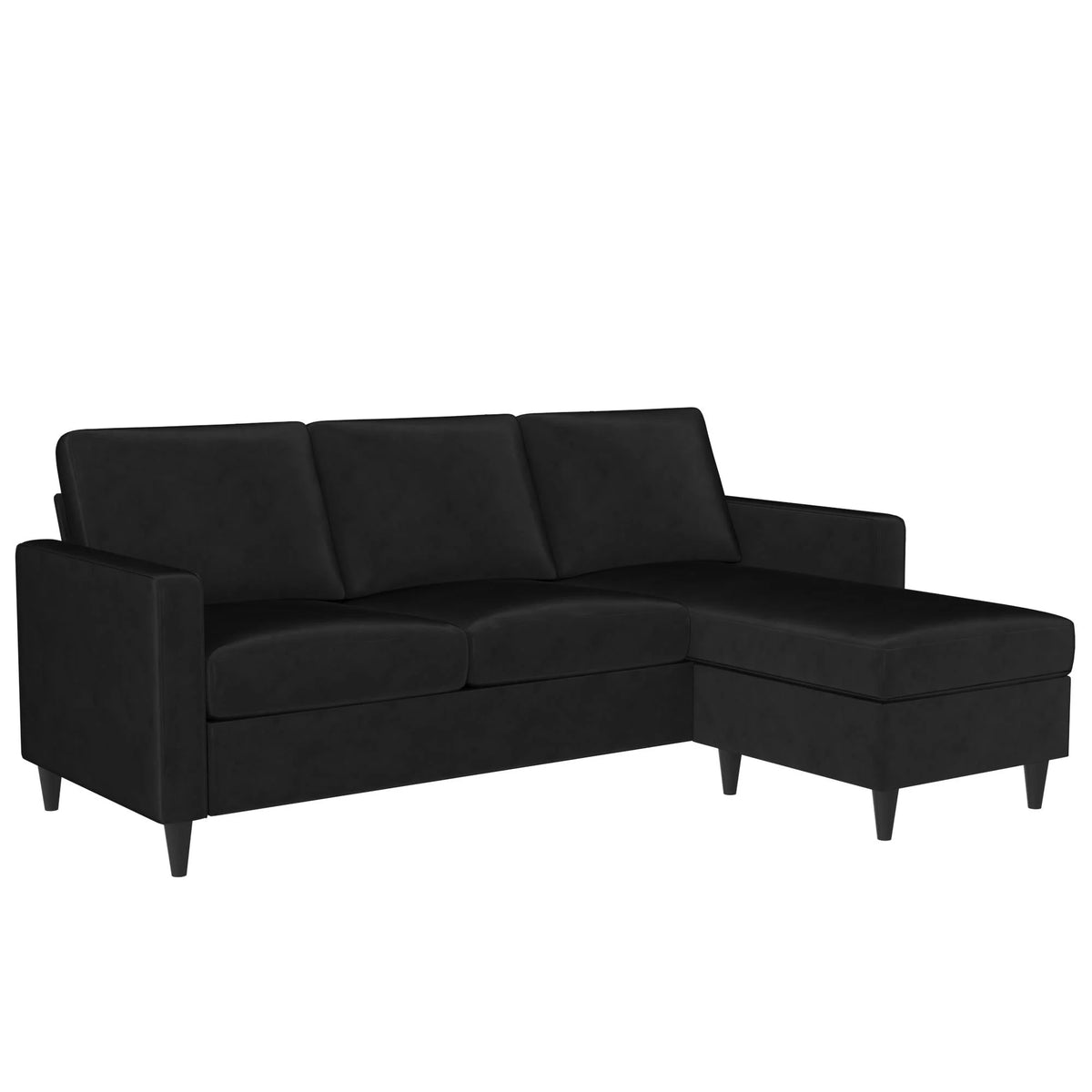 Beige Linen Reversible Sectional Sofa G543416