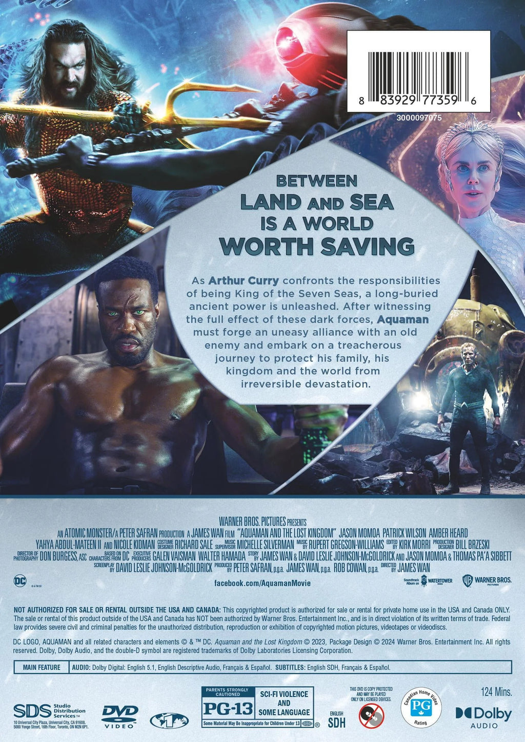 Aquaman and the Lost Kingdom Blu-ray N2673