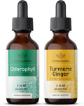 Chlorophyll Extract & Turmeric Ginger Tincture 2 fl oz X125