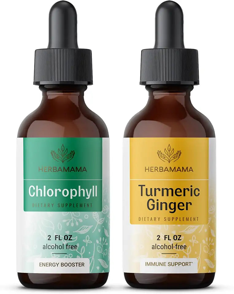 Chlorophyll Extract & Turmeric Ginger Tincture 2 fl oz X125