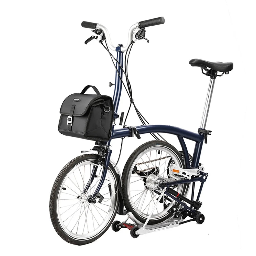 Insulated Folding Bike Handlebar Bag with Rain Cover O21250