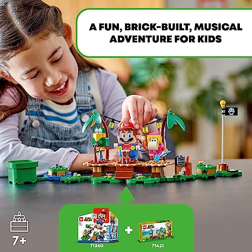 LEGO Super Mario Expansion Set 71421, Buildable Toy Game with 2 Figures and Musical Accessories T53946