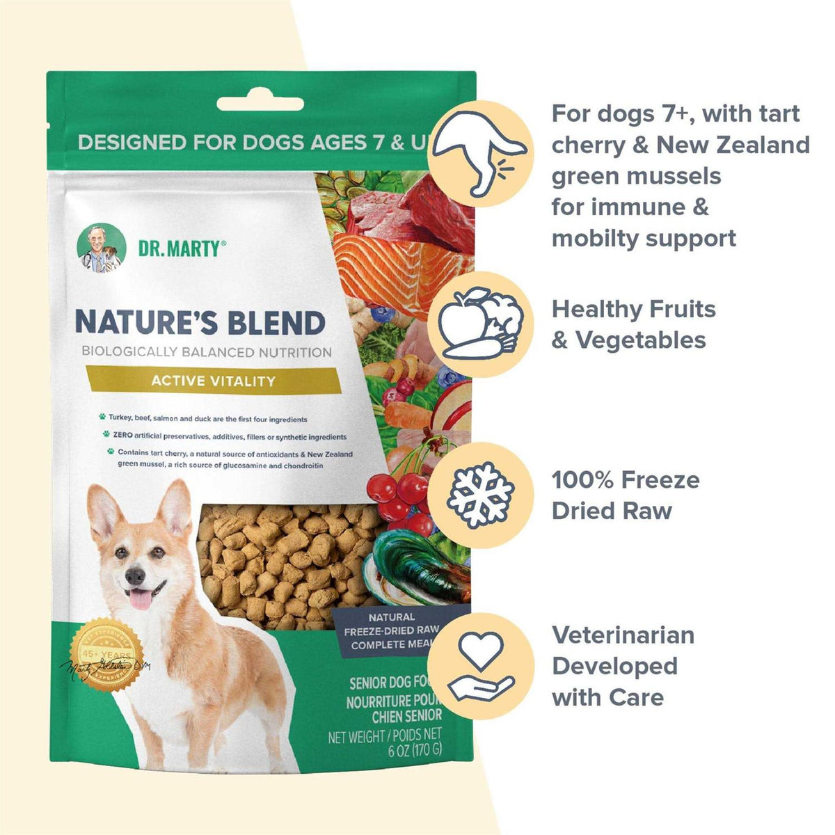 Freeze Dried Raw Dog Food V105