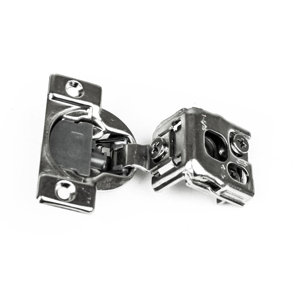 (30 Pack) 3/8 inch Overlay Soft Closing Cabinet Hinges with Screws O45486
