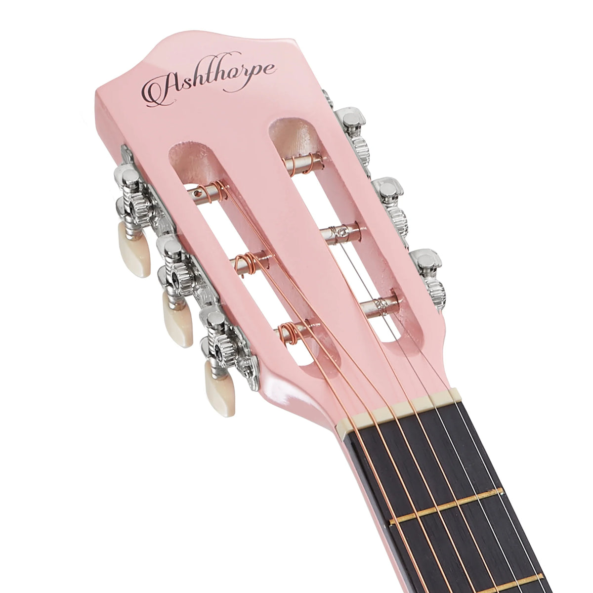 30-Inch Beginner Acoustic Guitar Starter Package, Pink K8017