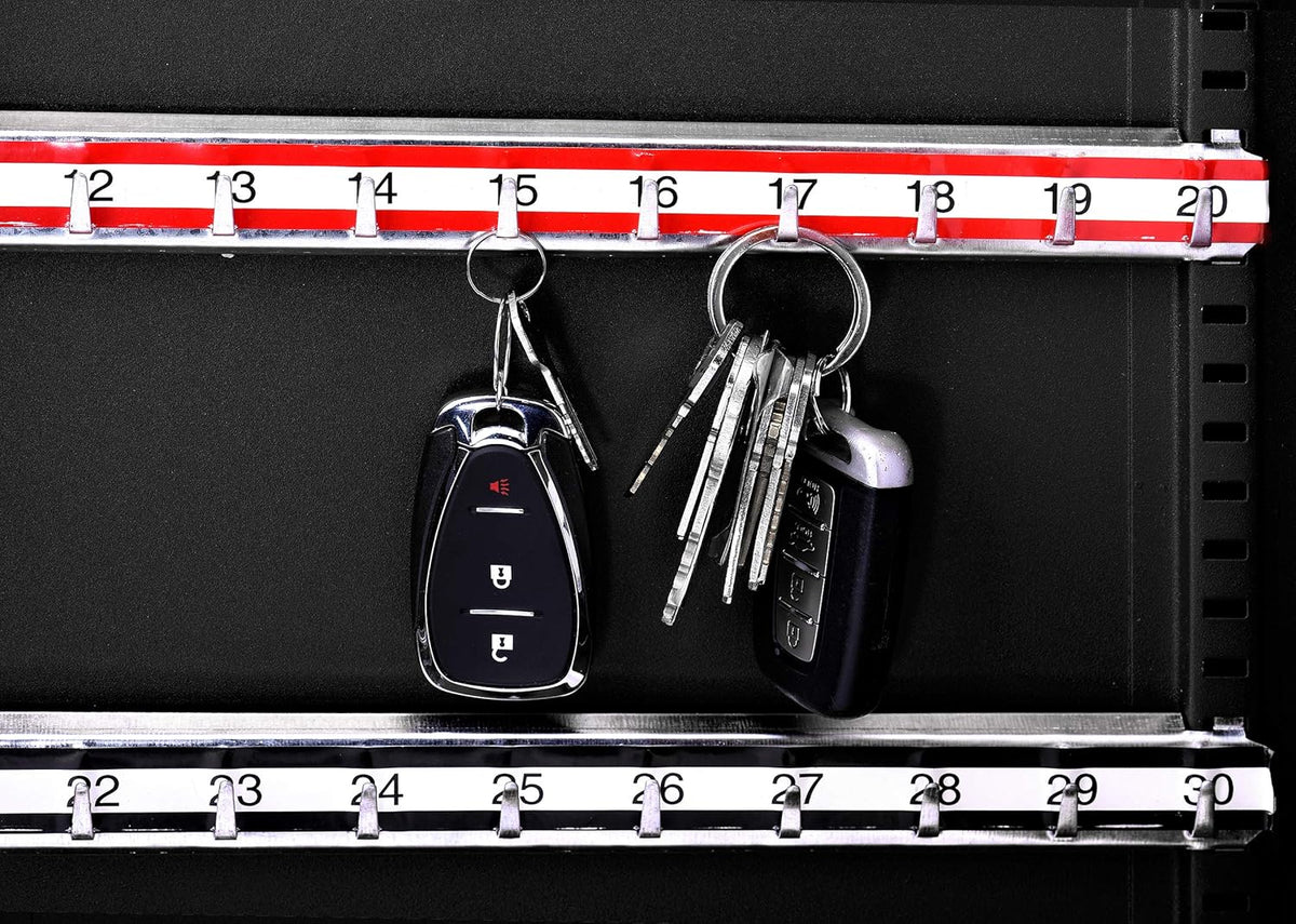 Black 200 Key Steel Key Storage Cabinet H563130