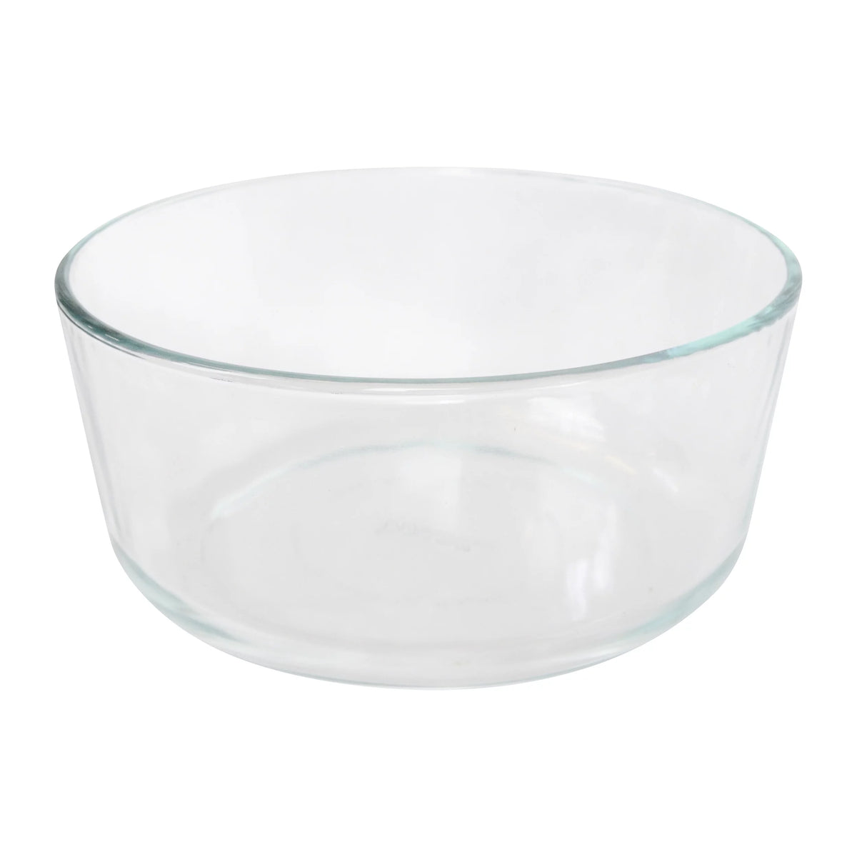 7-Cup Round Glass Food Storage Bowl with Pink Lid, 2-Pack T68830