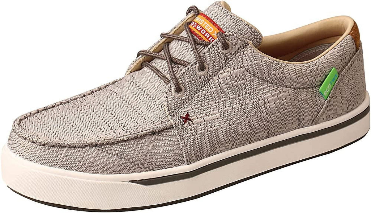 Light Grey Work Casual Shoe with Safety Toe R3733