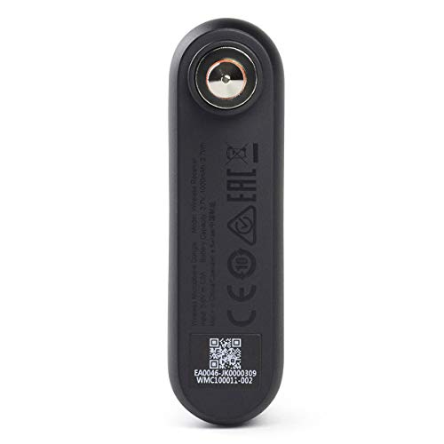 Black Wireless Two Microphone System with Dual-Channel Receiver K706707
