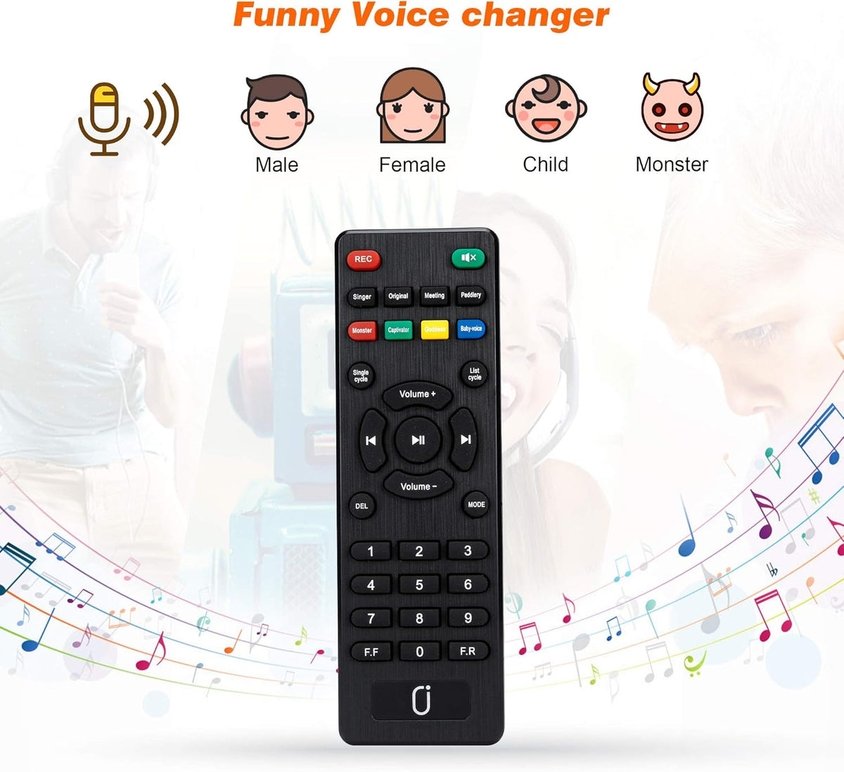 Rechargeable Portable Bluetooth Karaoke Machine with Microphone W884132