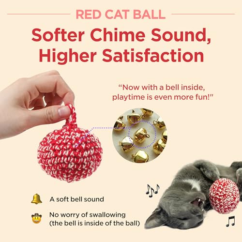 Red Catnip Silvervine Cat Toy H5069