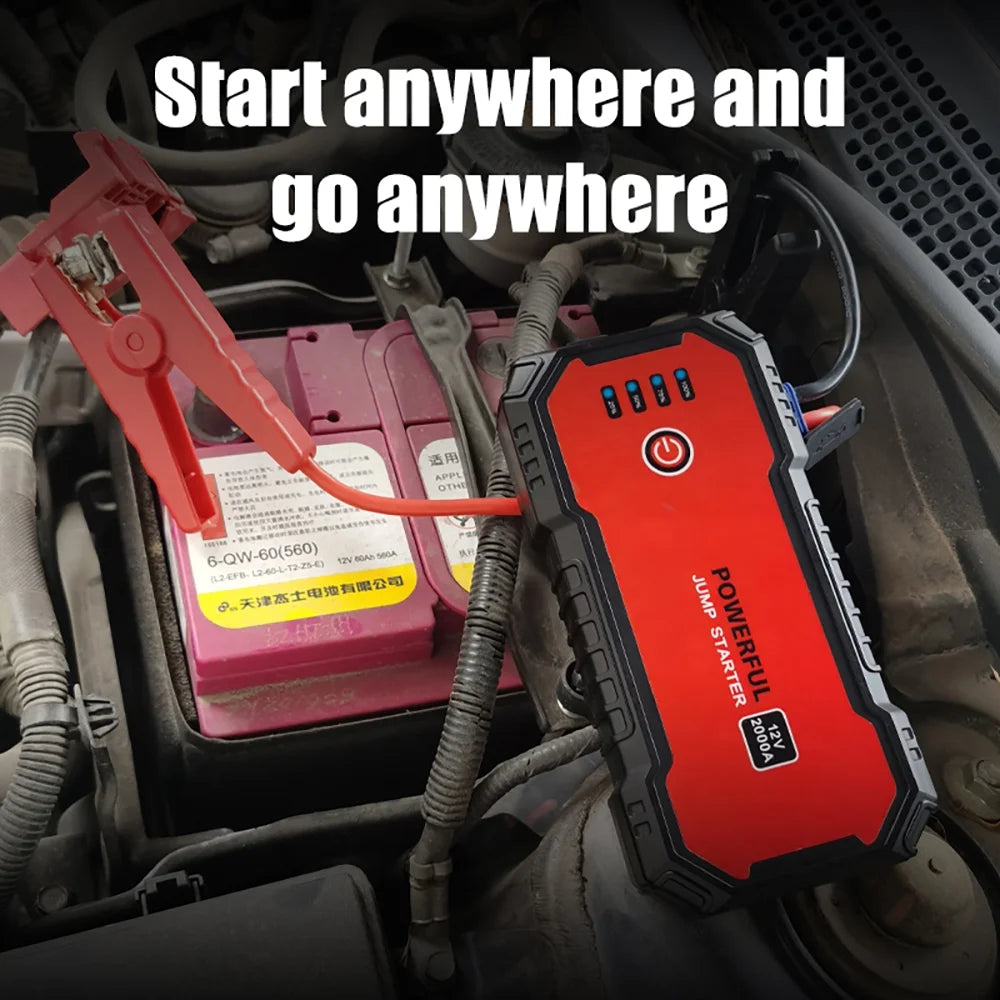 Car Jump Starter 12V 20000mAh with USB Quick Charge 3.0 and Smart Clip L20969