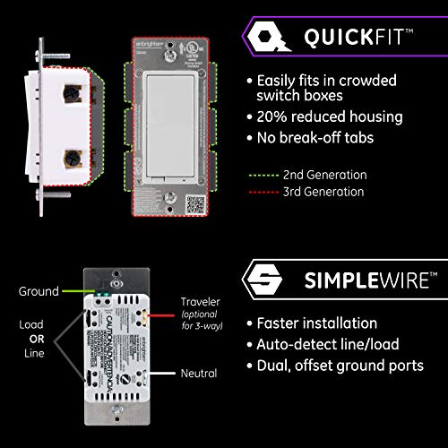 White Smart Light Switch X55303