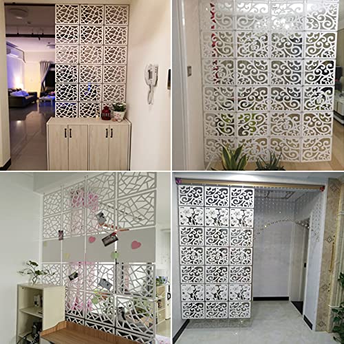 Black PVC Room Divider Panels P56524