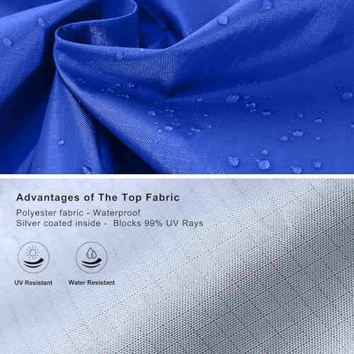 Black 10x10 Pop Up Canopy Top Q926