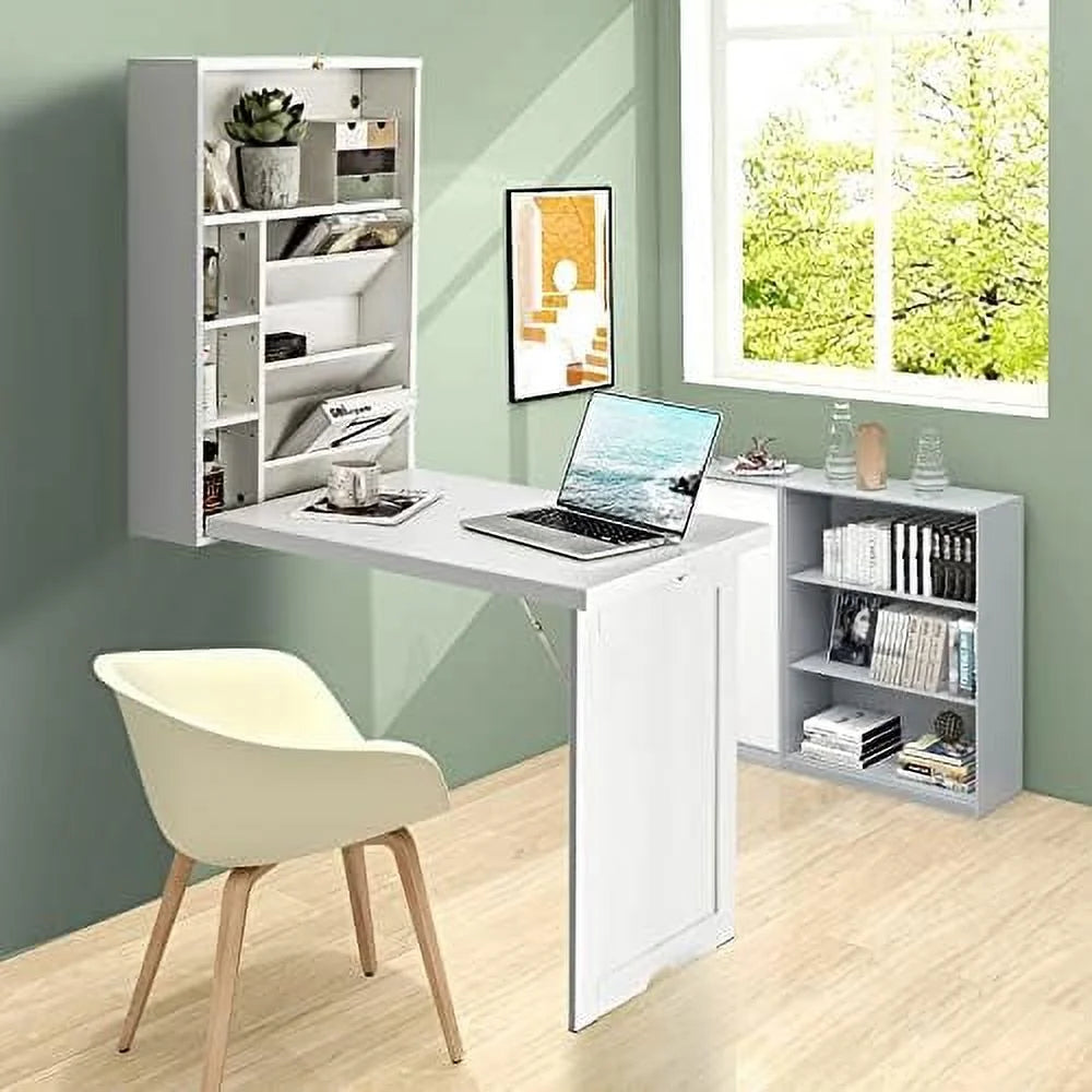 Wall Mounted Fold Out Convertible Desk Q507482