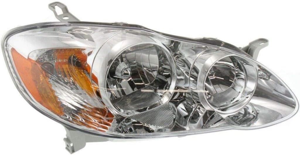 Headlight Assembly Pair for Toyota Corolla 2005-2008 H985460