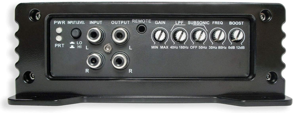 10" Bass Tube Sub Box with Amplifier and 8Ga Amp Install Kit T20466