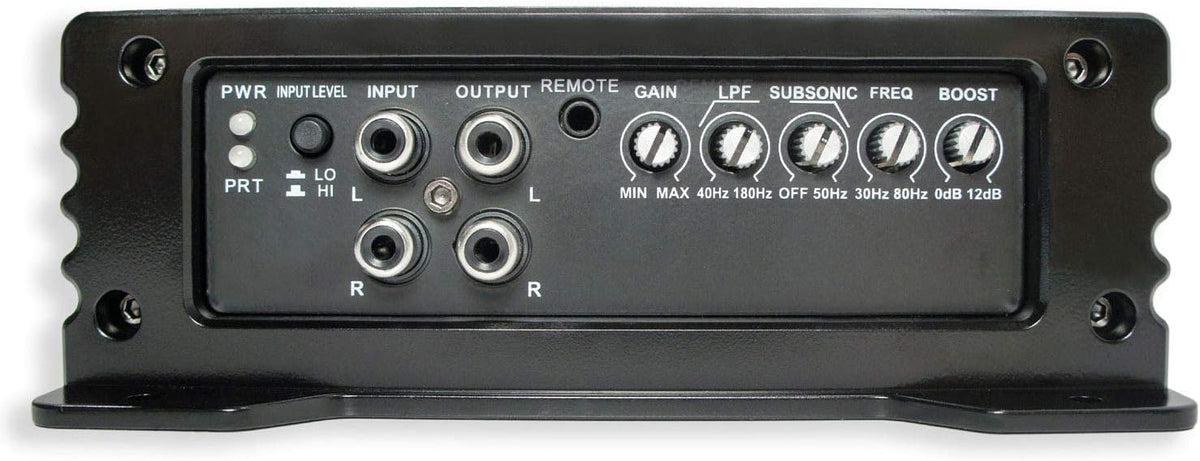 10" Bass Tube Sub Box with Amplifier and 8Ga Amp Install Kit T20466