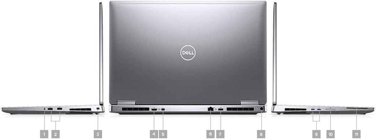 17.3" FHD Core i7 2TB SSD 32GB RAM RTX 3000 Silver Laptop E9772