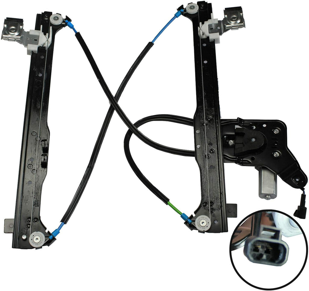 Rear Passenger Side Power Window Regulator with Motor Pack of 2 F1395